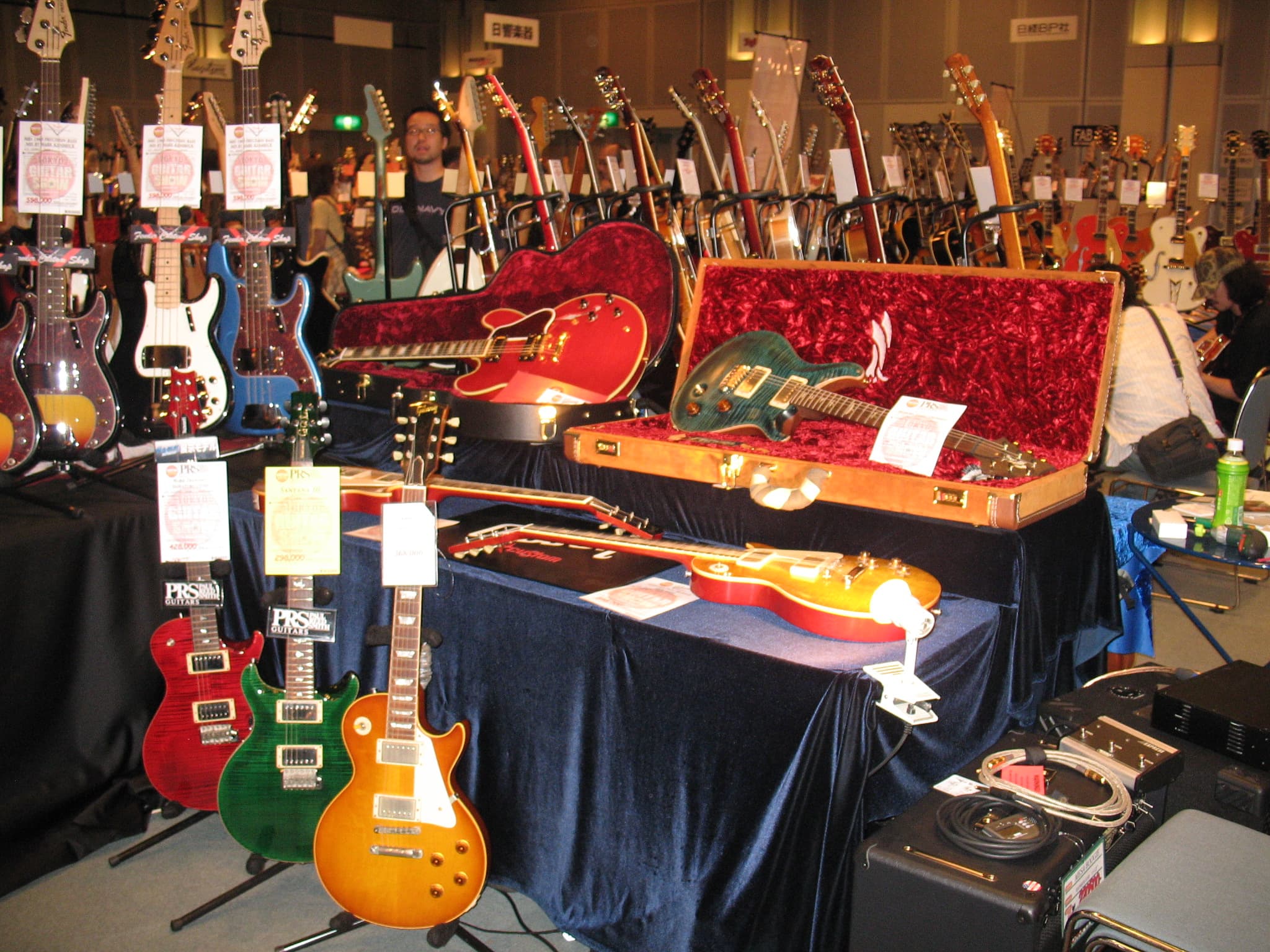 Tokyo Guitar Show 2007 PRS Booth